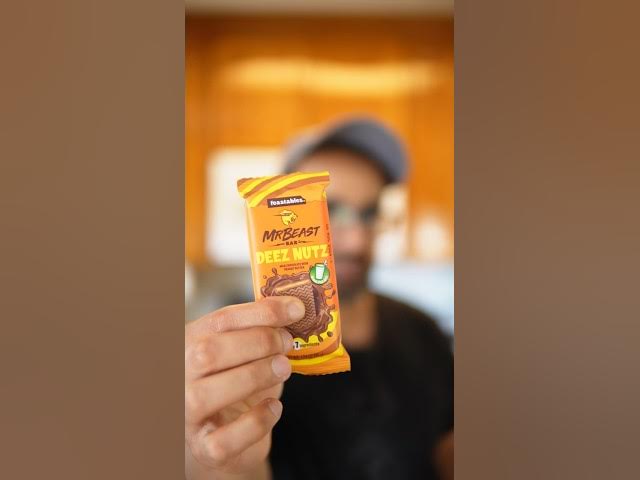 Video thumbnail for Mr beast chocolate bar 🍫!! Deez Nuts #shorts #mrbeast