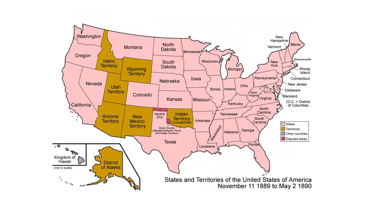 Video thumbnail for The Territorial Evolution of the United States - From Colonies to States