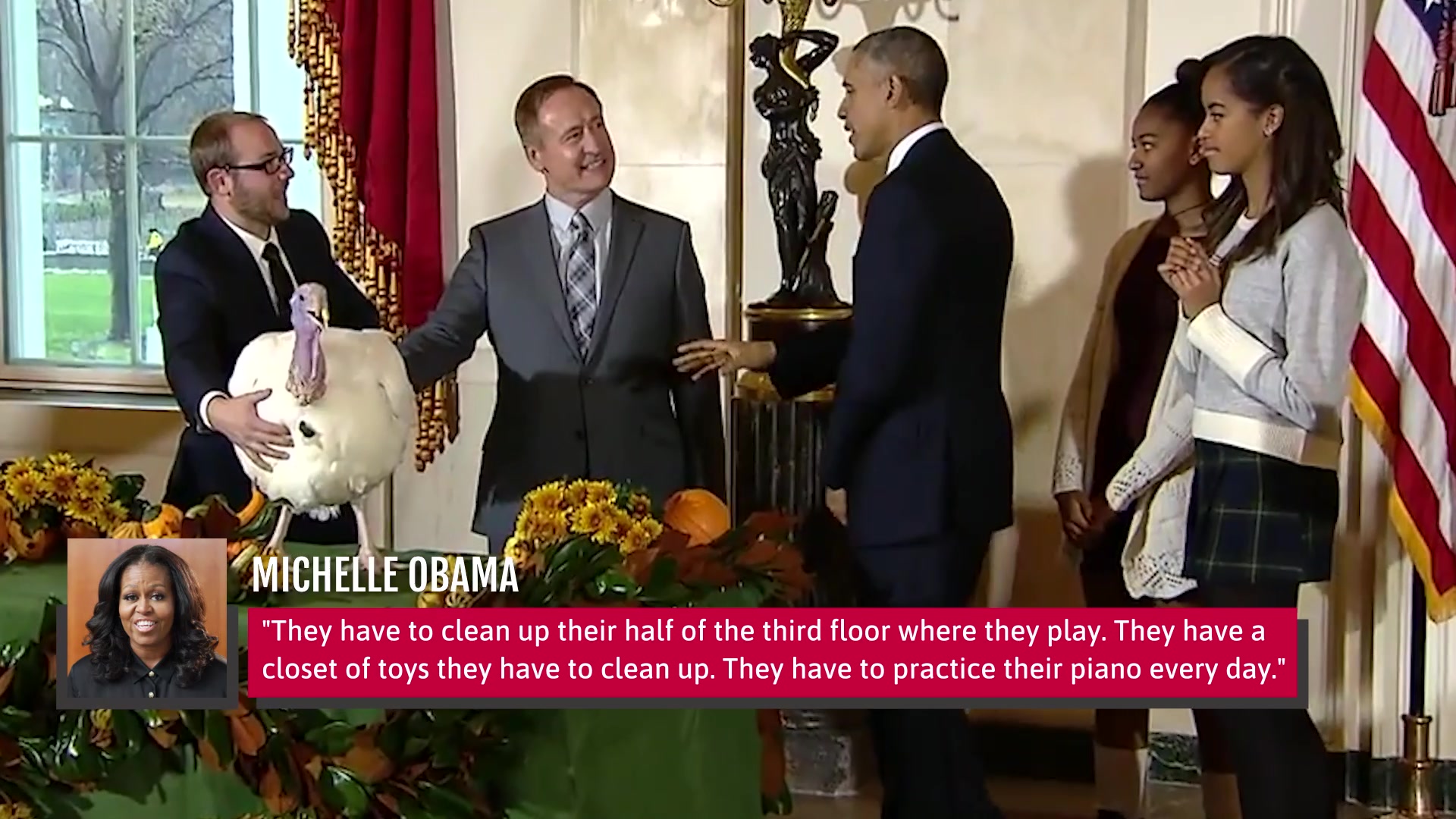 Video thumbnail for What The Secret Service Used To Call Sasha Obama