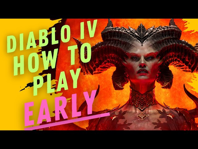Video thumbnail for How To Play Early Diablo IV