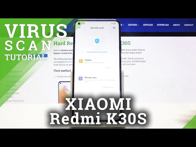 Video thumbnail for How to Remove Virus from XIAOMI Redmi K30s – Virus Scanning