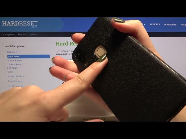 Video thumbnail for UMIDIGI S2 Lite – Add Fingerprint & Use Touch ID