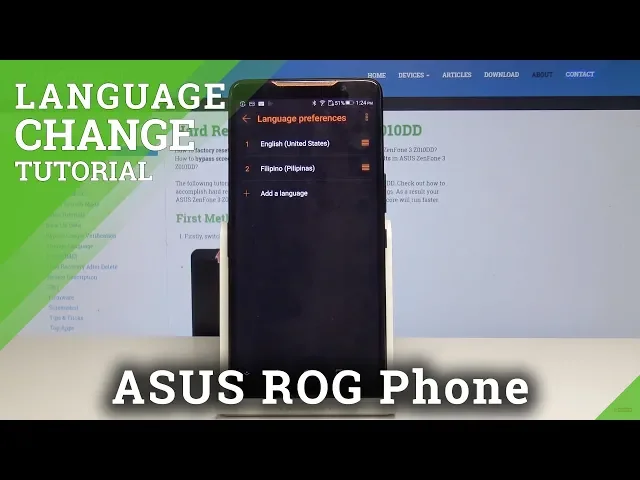 Video thumbnail for How to Change Language in ASUS ROG – Set Up Language