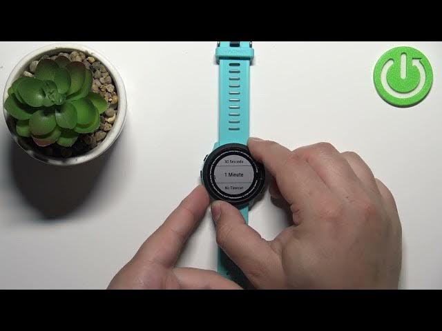 Video thumbnail for How to Change the Backlight Timeout Duration on Garmin Forerunner 55 - Save Battery on GARMIN Watch