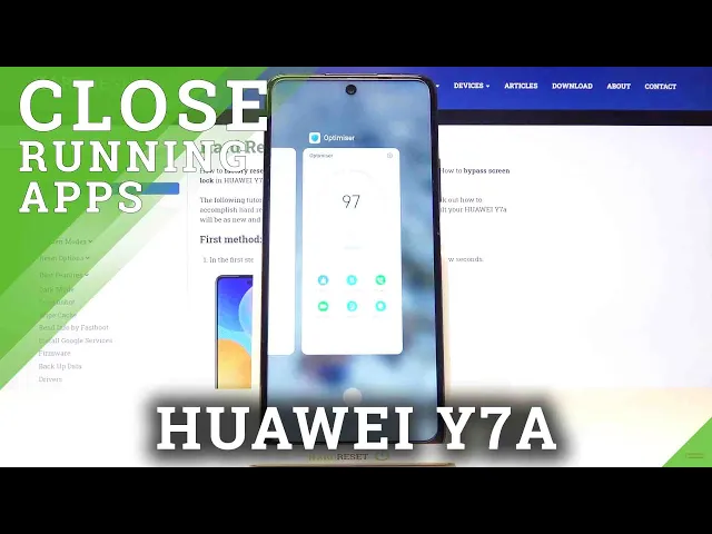 Video thumbnail for How to Close Running Apps on HUAWEI Y7A - Disable All Running Apps