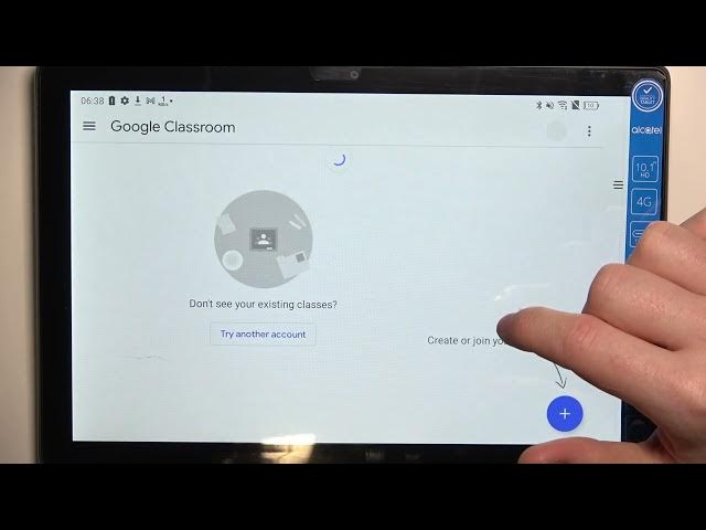 Video thumbnail for Alcatel 3T 10 4G - How To Install & Join Google Classroom
