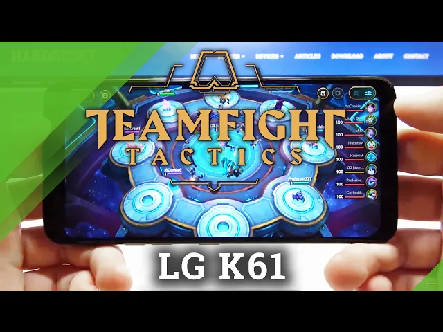 Video thumbnail for Teamfight Tactics Gameplay on LG K61 – Gaming Efficient Test