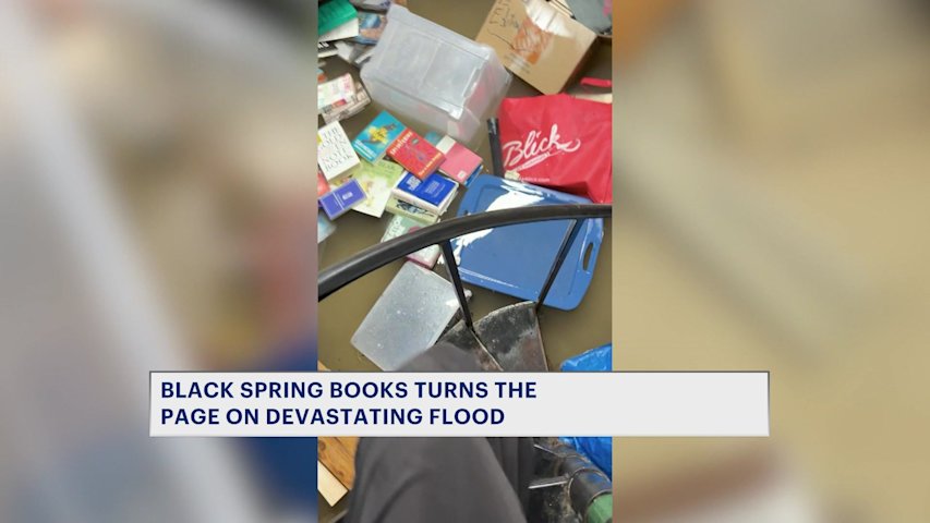 Video thumbnail for Black Spring Vintage Books seeks to recover after devastating flood