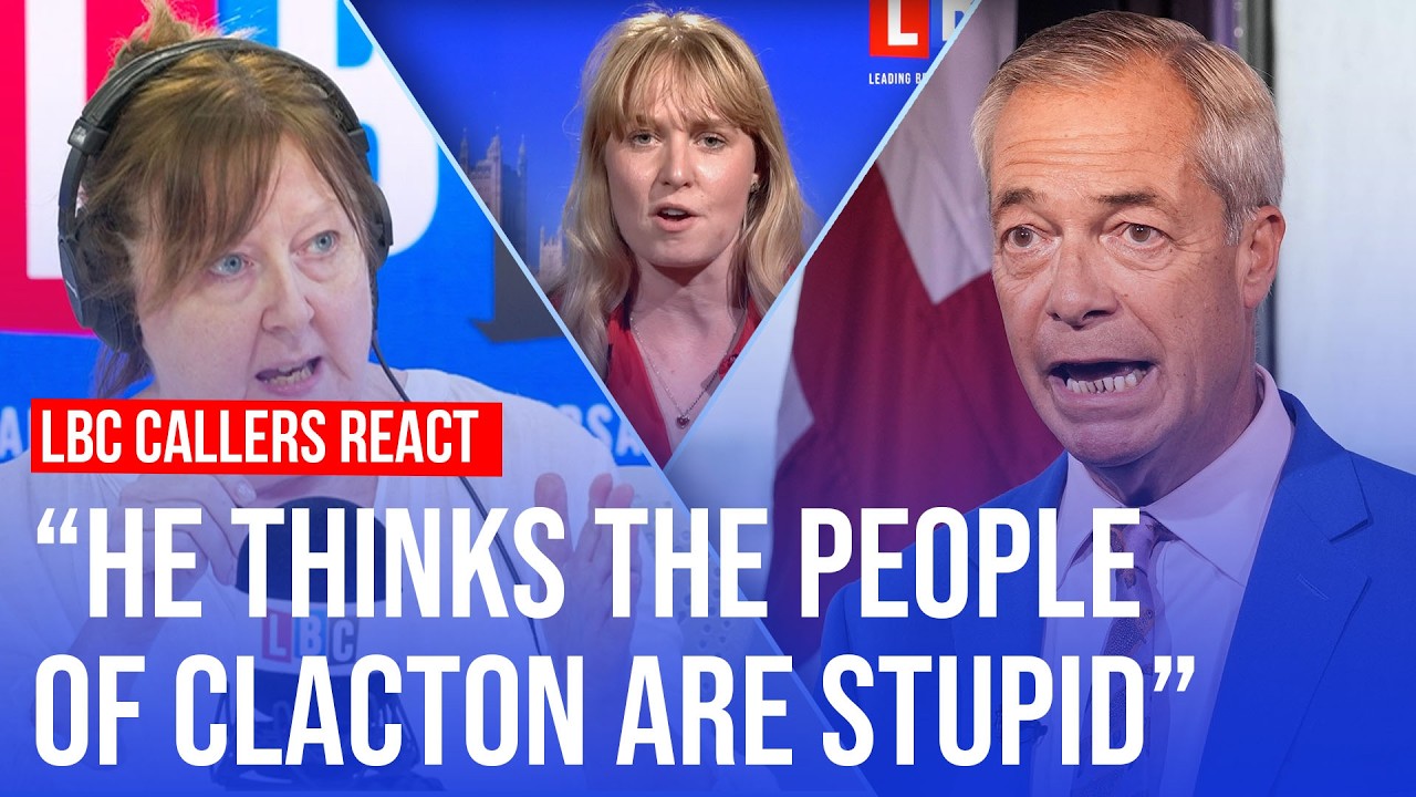 Video thumbnail for Nigel Farage resigns as MP and triggers by-election | LBC callers react