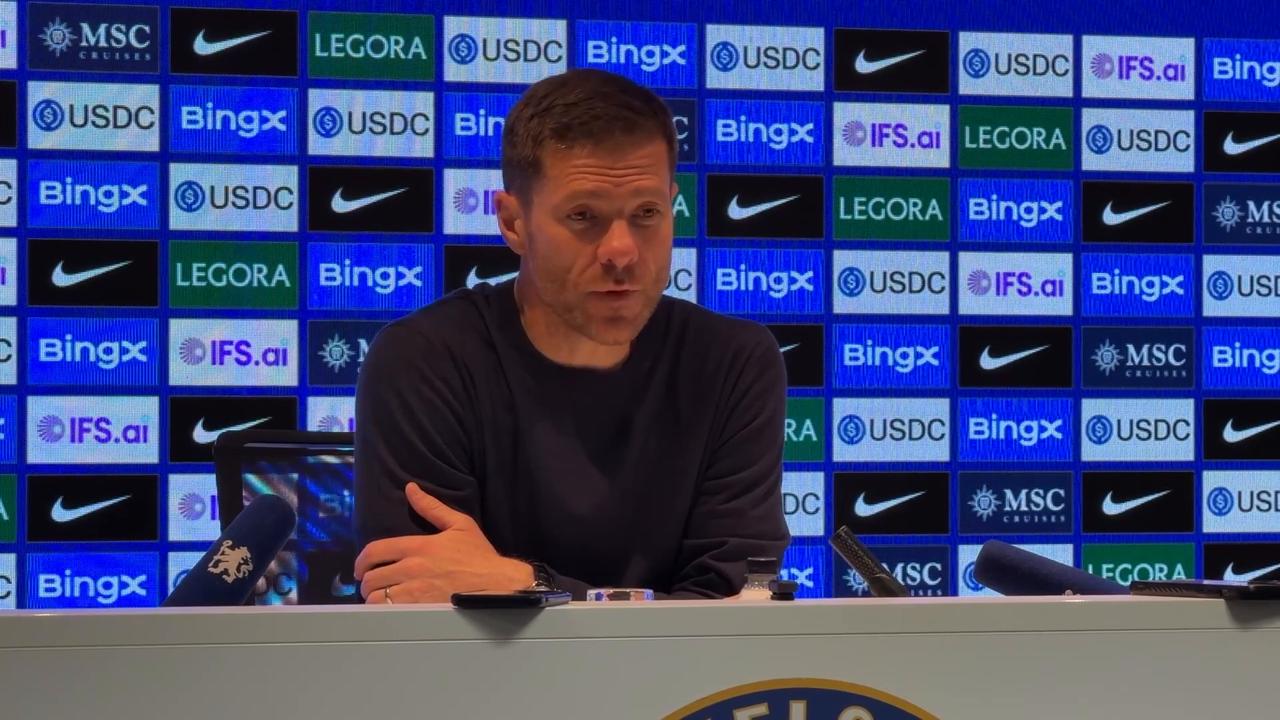 Video thumbnail for UK: Chelsea's Xabi Alonso speaks after 6-3 win over Leeds United.