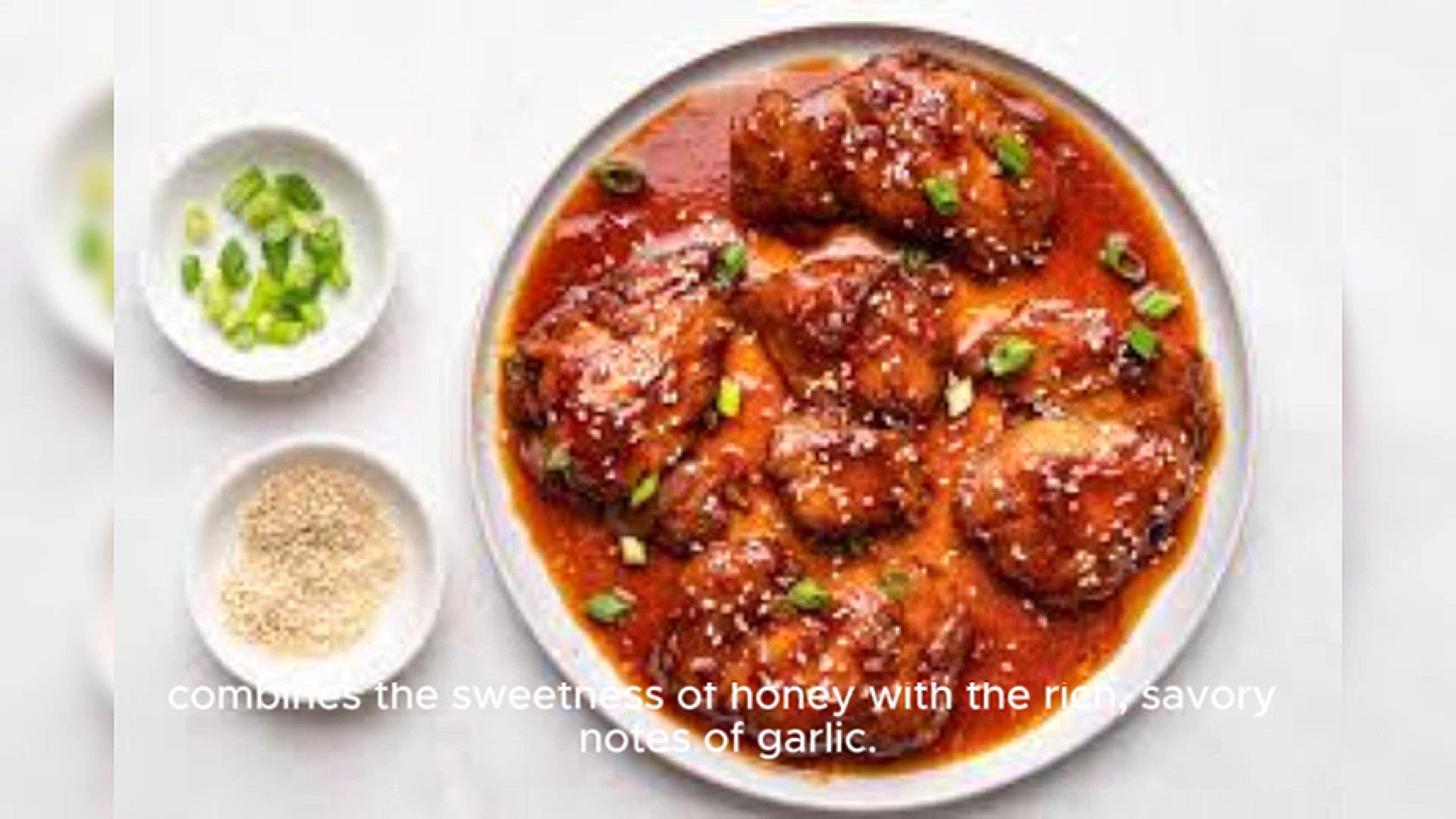 Video thumbnail for Honey Garlic Chicken