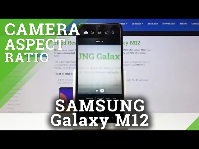 Video thumbnail for How to Change Aspect Ratio in Samsung Galaxy M12?