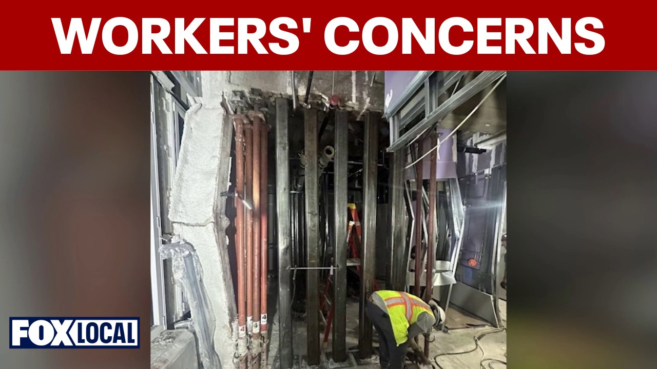 Video thumbnail for Midtown collapse scare: Union out about alleged dangerous conditions