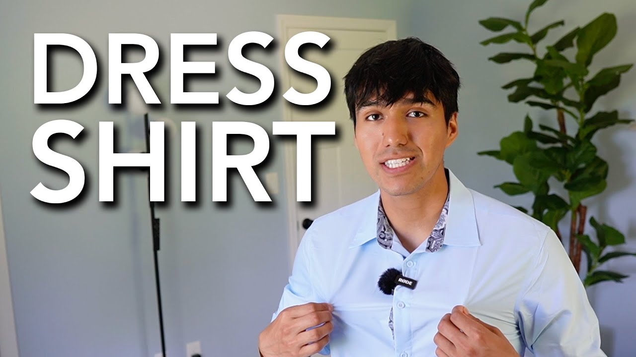 Video thumbnail for Coofandy Long Sleeve Dress Shirt Fit Test