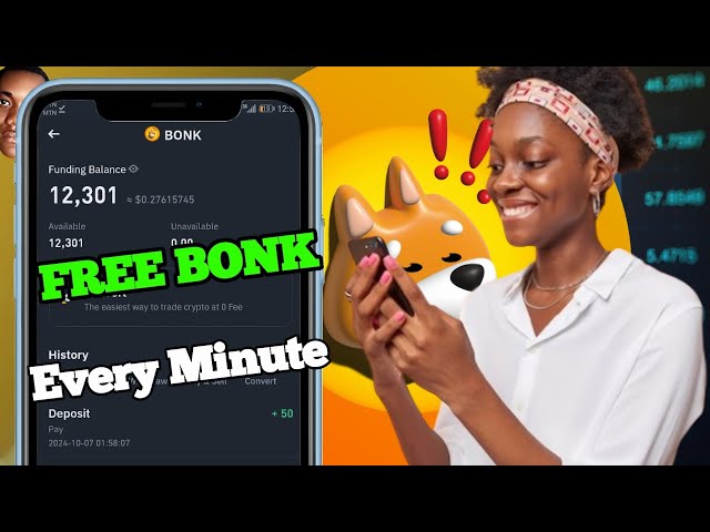 Video thumbnail for How to Earn Free Bonk Every 1 Minutes | New Bonk Earning Site