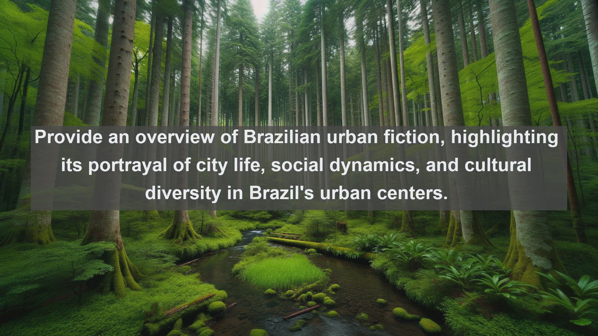 'Video thumbnail for Top 10 Brazilian Urban Fiction'