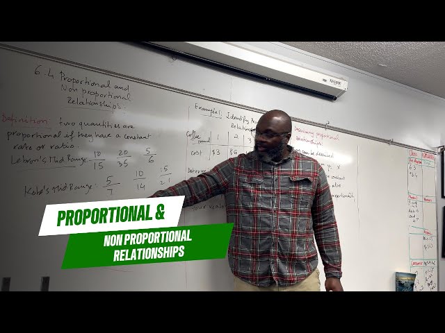 Video thumbnail for Proportional and Non Proportional Relationships ( Pre Algebra)