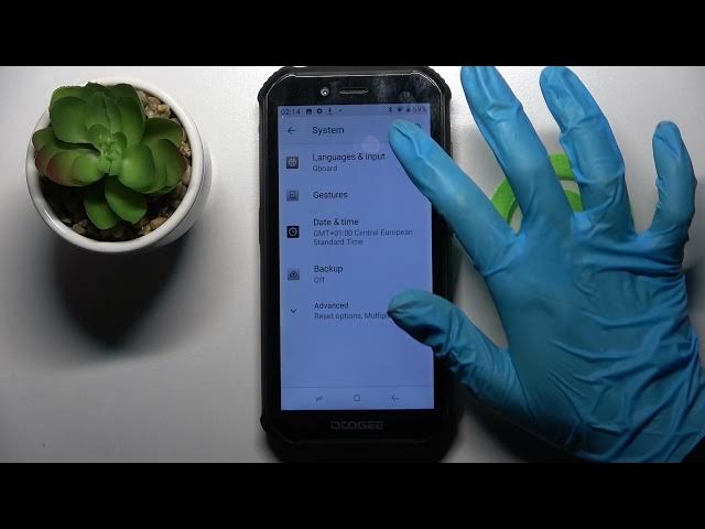 Video thumbnail for How to Enter Text Correction Options in DOOGEE S40 - Manage Text Correction