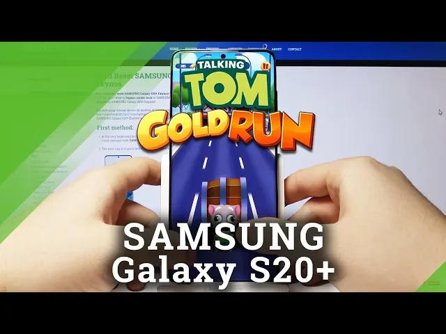 Video thumbnail for Talking Tom Run on SAMSUNG Galaxy S20+ - Test Graphics