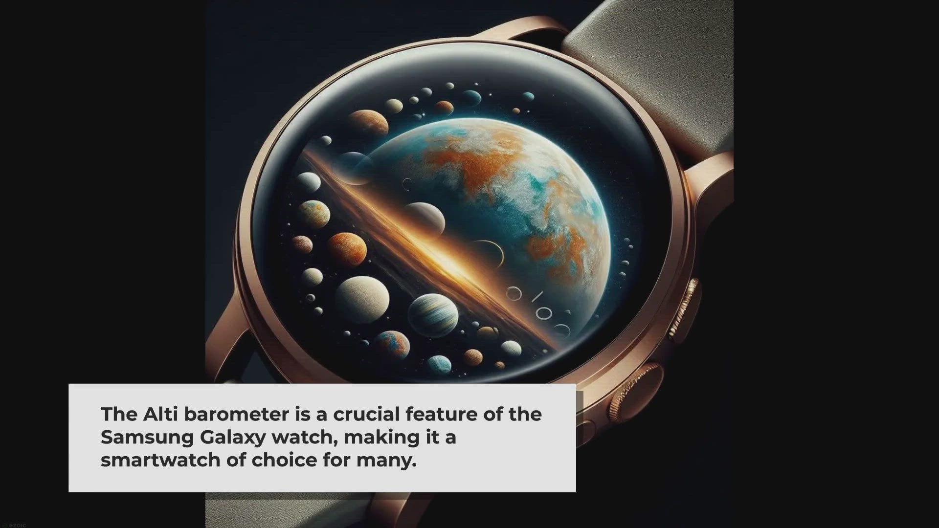 Video thumbnail for 4 Step To Fix a Faulty Alti Barometer On Samsung Galaxy Watch