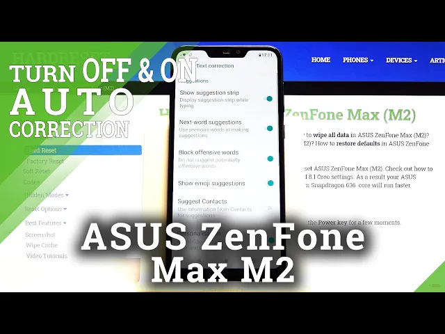 Video thumbnail for How to Enable Auto Correction on ASUS Zenfone Max M2 – Text Correction On / Off