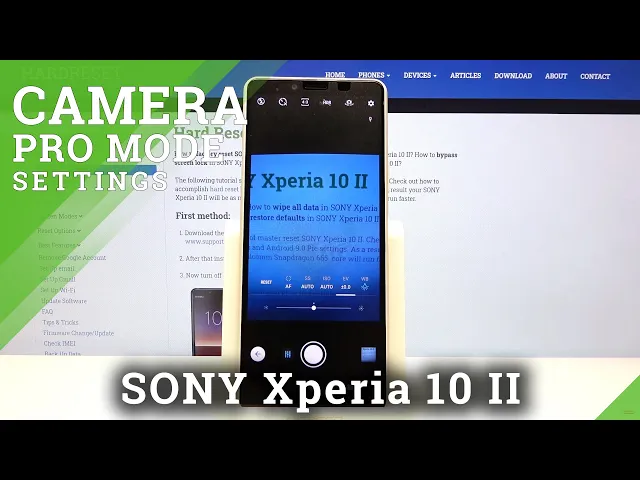 Video thumbnail for How to Use Camera Pro Mode in SONY Xperia 10 II – Use Advanced Camera Settings