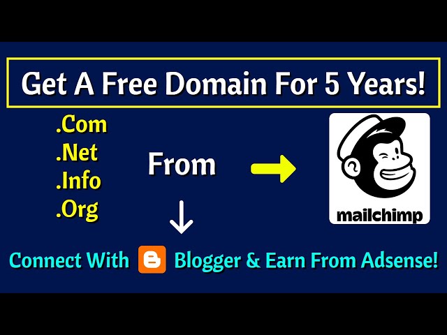'Video thumbnail for How To Get Free Domain | MailChimp Free Domain Offer'