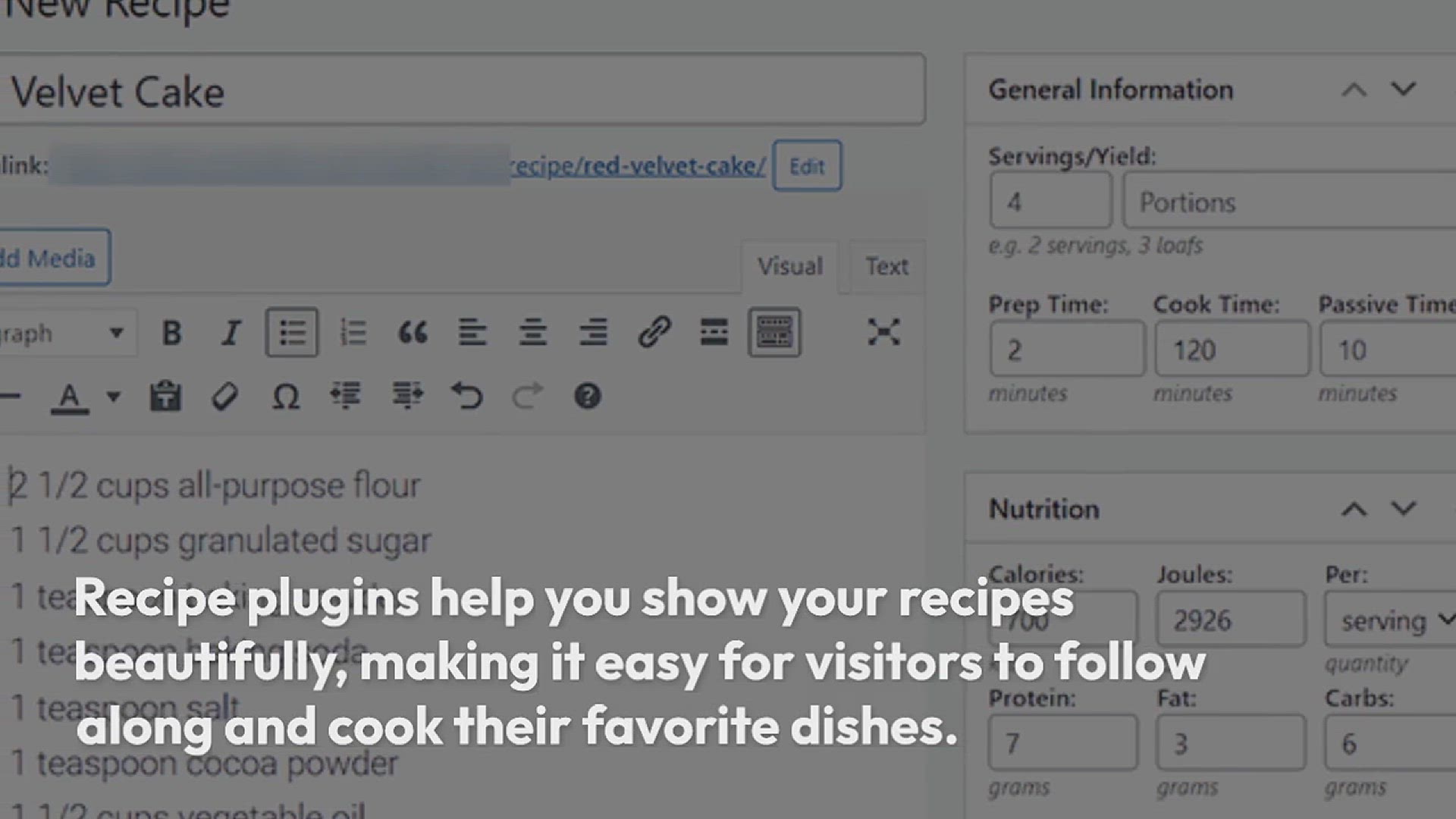 'Video thumbnail for 9 Best Recipe Plugins for WordPress (Free and Paid)'