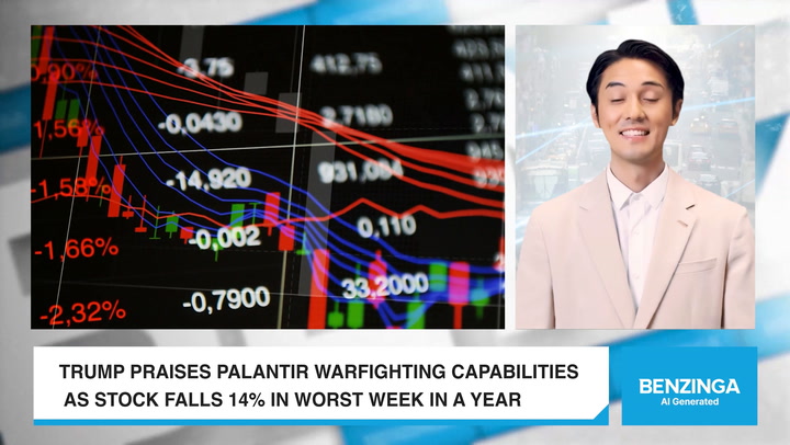 Video thumbnail for Trump Praises Palantir