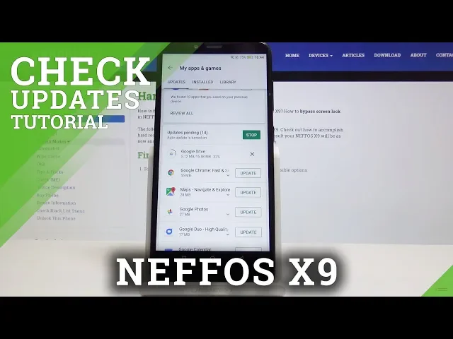 Video thumbnail for How to Update Applications in NEFFOS X9 - Download Latest App Versions