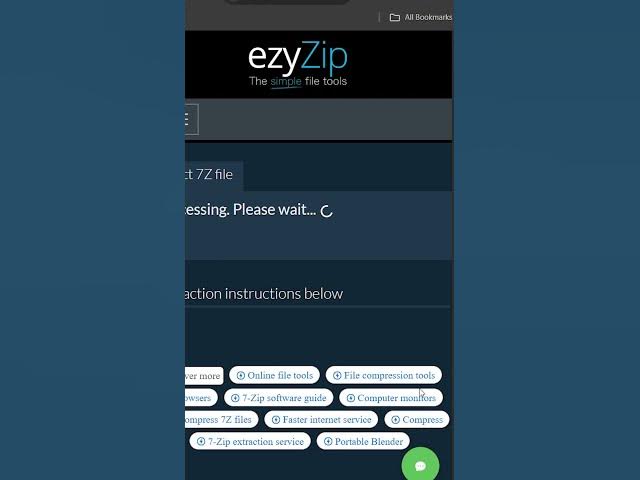 Video thumbnail for 📦 Extract 7ZIP Files on Your Browser | No Software Installation Required