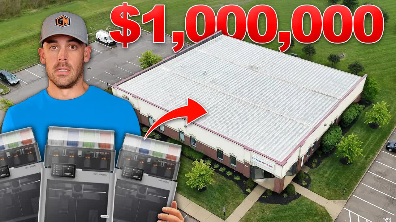 Video thumbnail for Shop Nation: 3d printing business gambles: new commercial space tour & layout