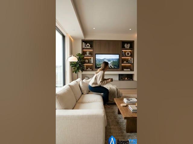 Video thumbnail for Luxury Modern Living Room Transformation #interiordesign #design #home