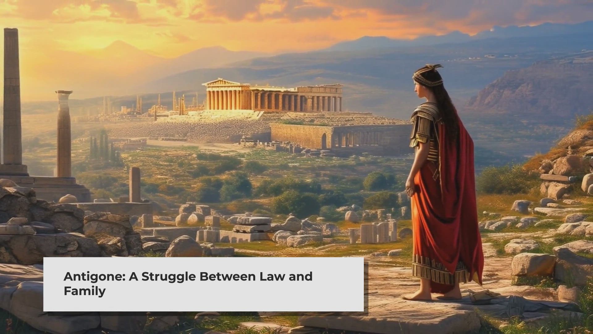 Video thumbnail for Antigone's Dilemma: Duty, Defiance, and Divine Law