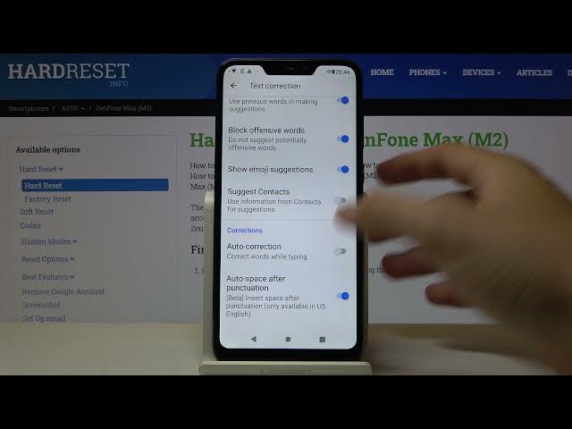 Video thumbnail for ASUS ZenFone Max M2 and Auto-Correction Feature - Keyboard Options