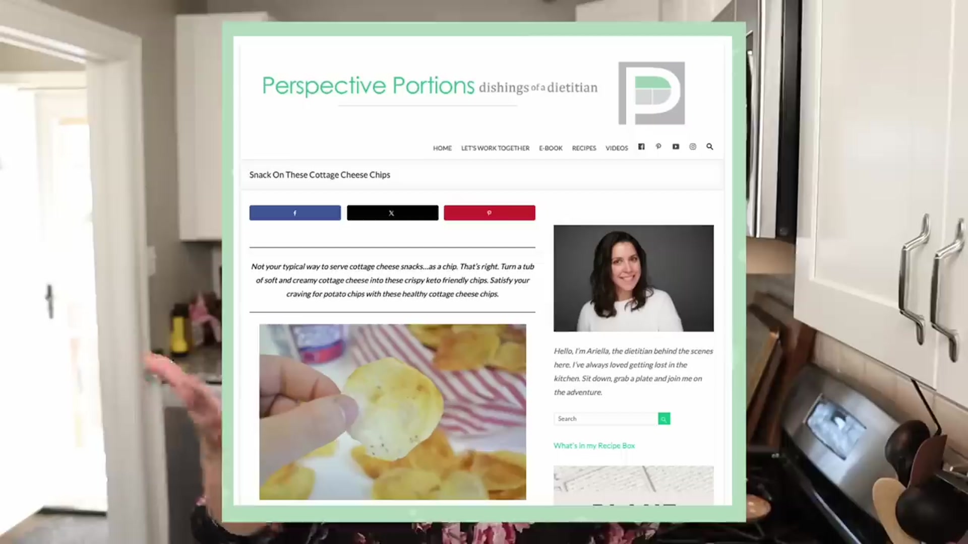 Video thumbnail for We Made The Viral Cottage Cheese Chips Even Better (720P HD)