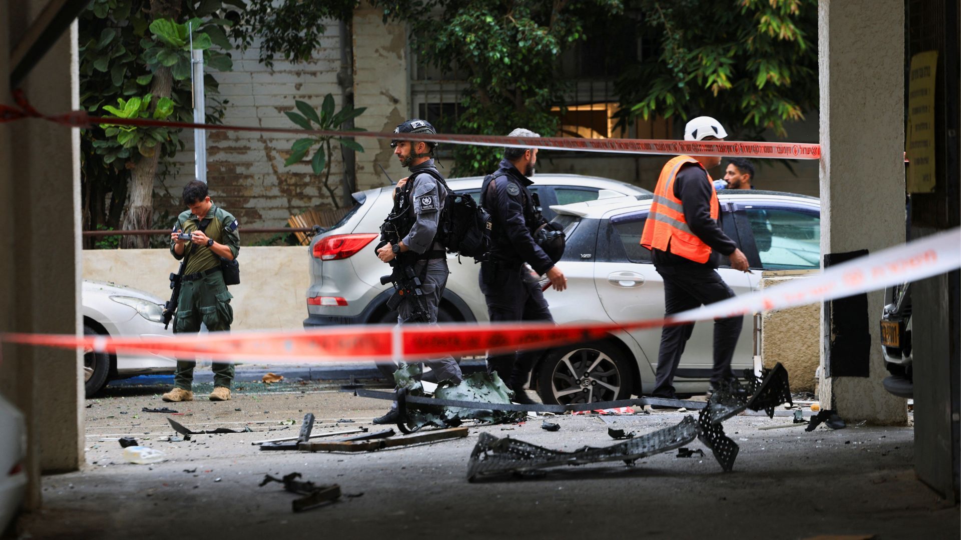 Video thumbnail for Israeli military says its defence systems intercepted missile launched from Yemen