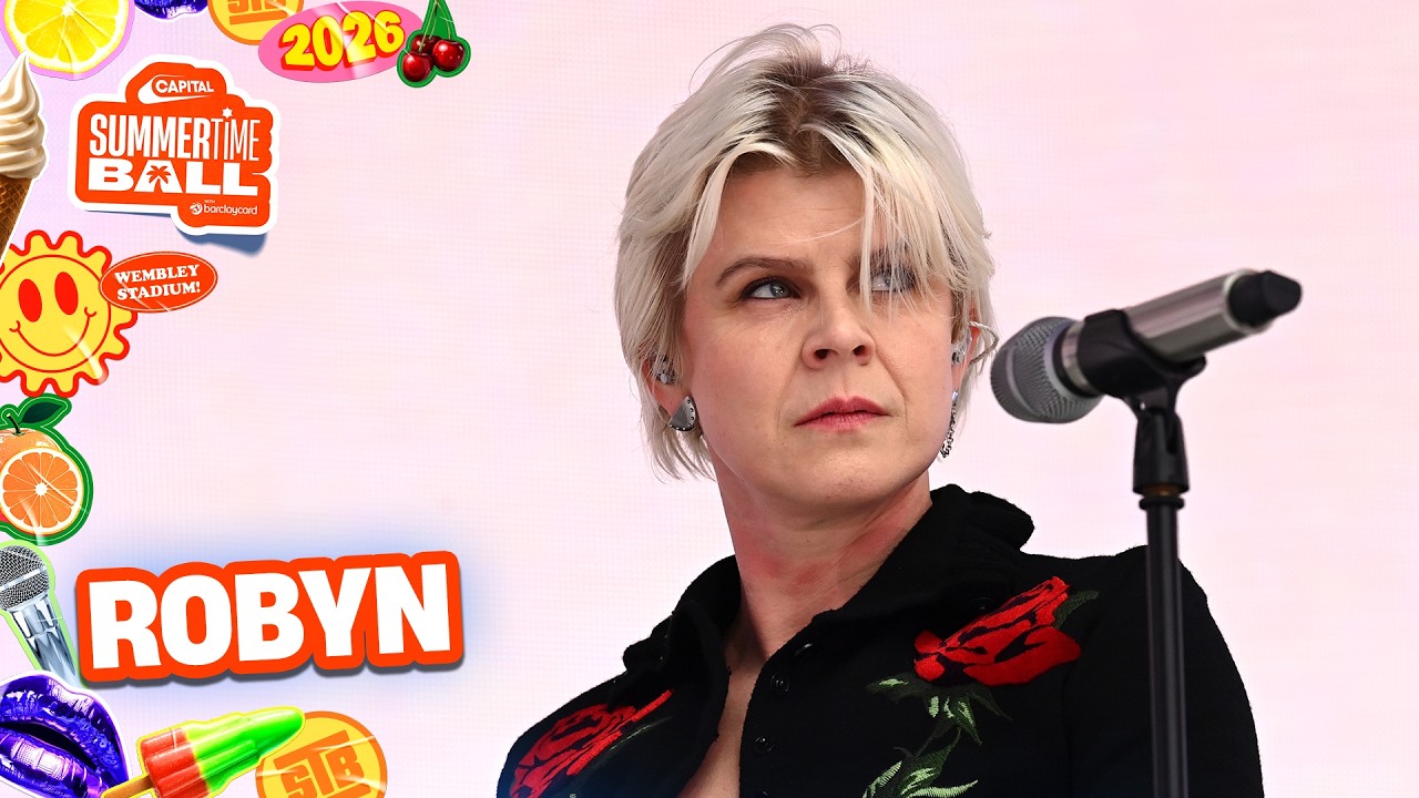 Video thumbnail for Robyn - Dancing On My Own (Live at Capital's Summertime Ball 2026)