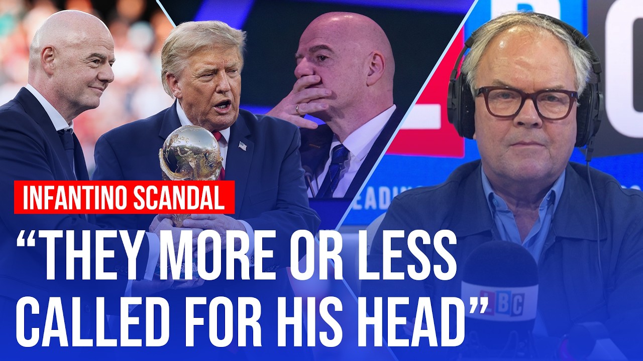 Video thumbnail for UEFA has 'lost confidence' in Infantino despite World Cup U-turn