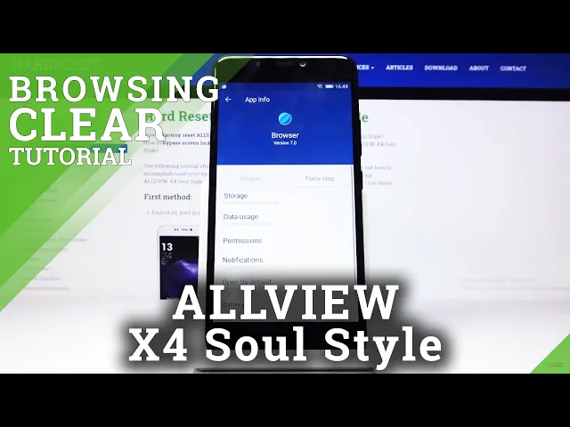 Video thumbnail for How to Erase Browser History on Allview X4 Soul Style - Delete Cached Files
