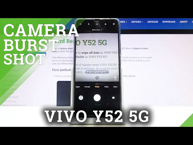 Video thumbnail for How to Take Burst Shot on Vivo Y52 5G – Series of Photos