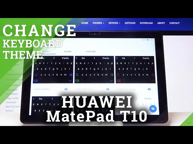 Video thumbnail for How to Change Keyboard Theme on HUAWEI MatePad T10 – Personalize Keyboard Look