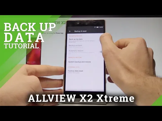 Video thumbnail for How to Back Up Data on ALLVIEW X2 Xtreme - Enable Google Backup |HardReset.Info