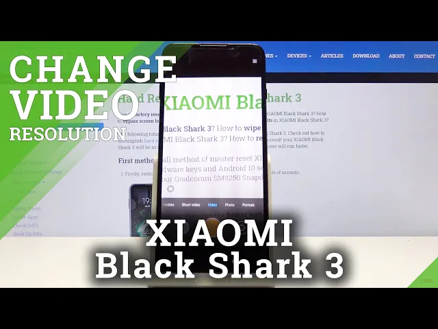Video thumbnail for How to Change Video Resolution in XIAOMI Black Shark 3 – Change Video Quality