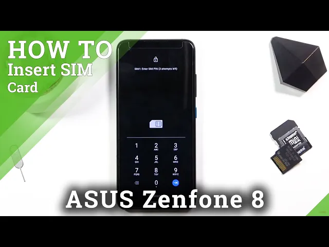 Video thumbnail for How to Insert SIM In ASUS Zenfone 8 - Open SIM Slot / Place Nano SIM Card