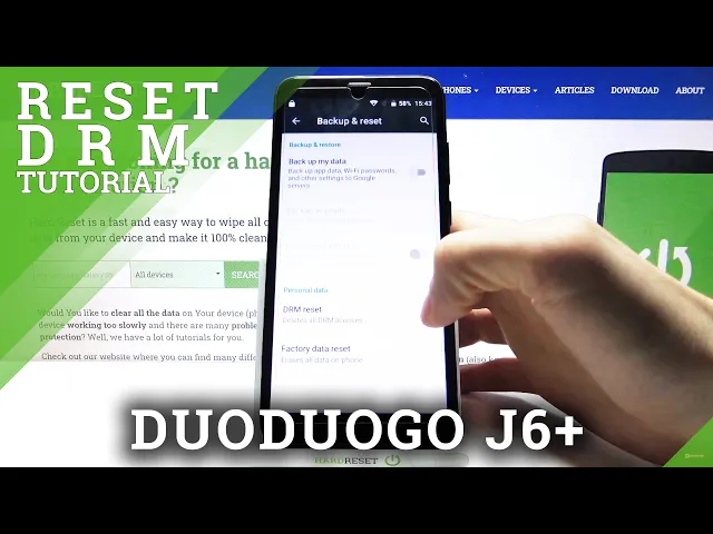 Video thumbnail for How to Reset DRM on DUODUOGO J6+ - Digital Rights Management