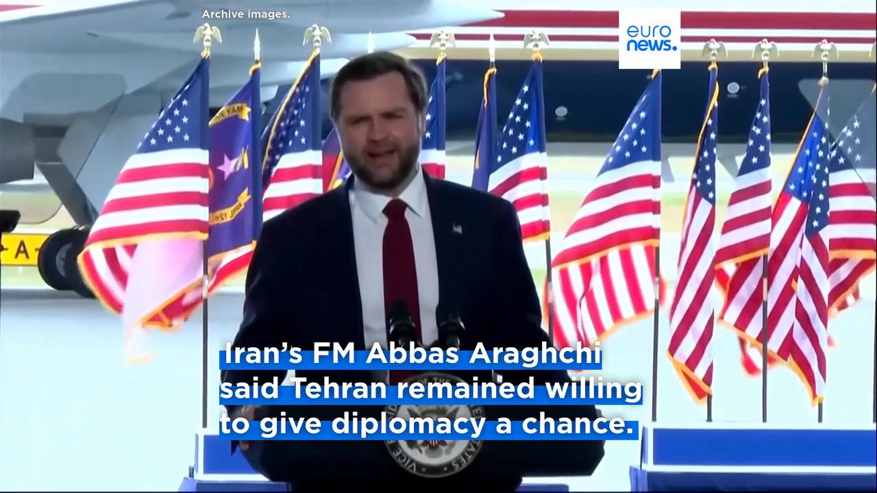 Video thumbnail for JD Vance contacts senior Iranian official in bid to revive peace talks