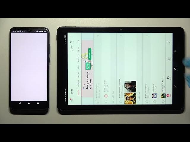 Video thumbnail for How to Transfer Files From a TCL Device to TCL Tab 10s - Use Send Anywhere