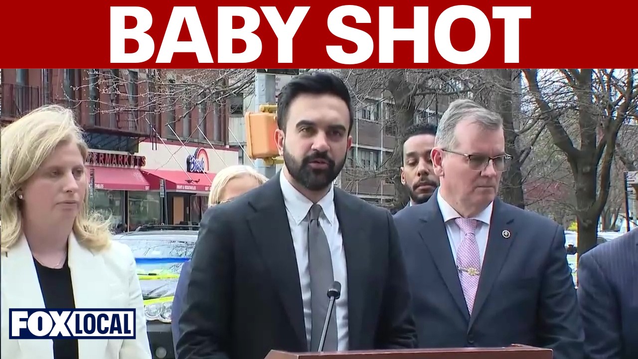 Video thumbnail for Mamdani, Tisch give update on 7-month-old shot and killed in Brooklyn