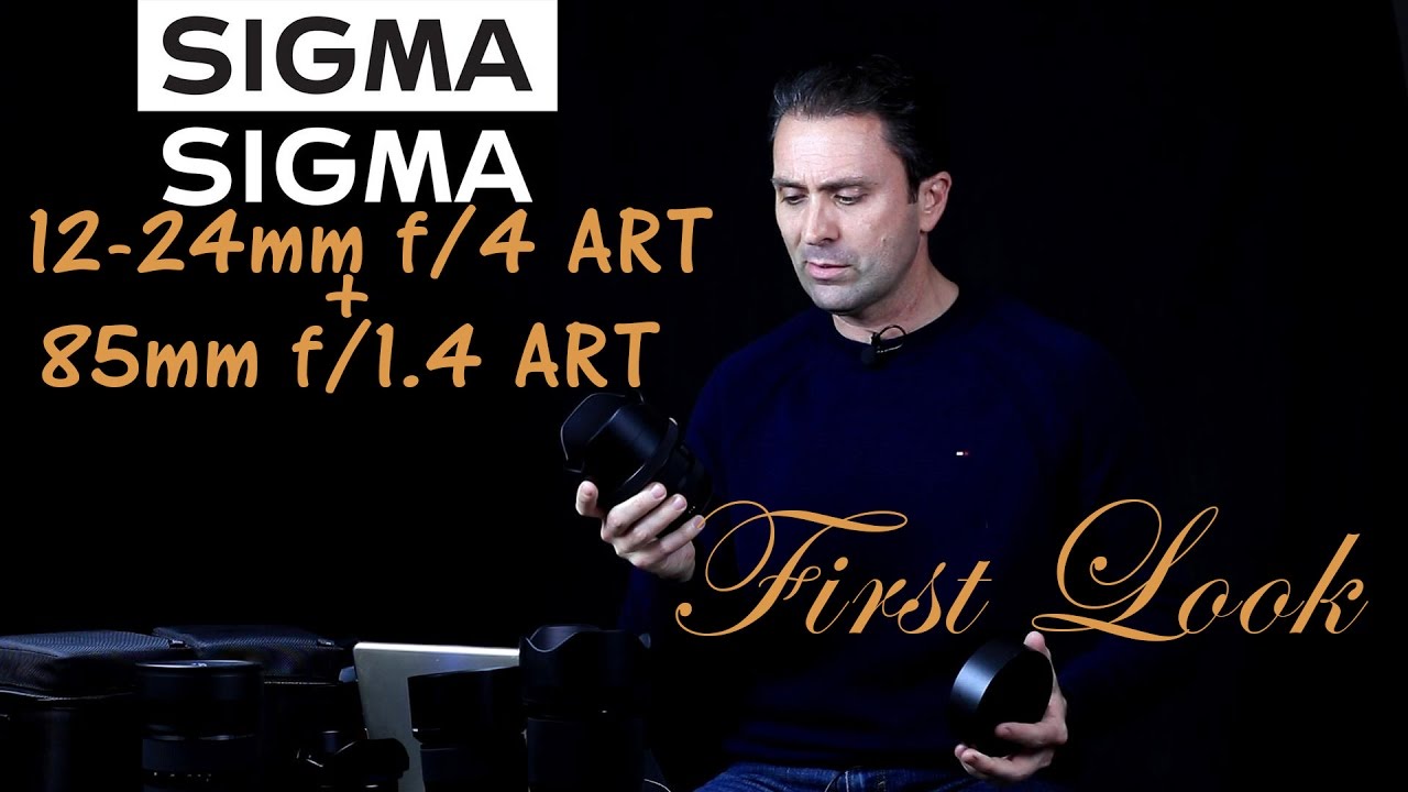 Video thumbnail for Sigma 12-24mm f/4 + 85mm f/1.4 ART Lenses | First Look